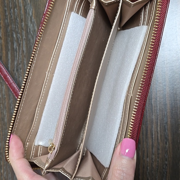 NEW perfect gift, Anne Klein zip wallet  wristlet strap - Picture 4 of 4